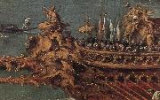 Francesco Guardi Details of he Departure of the Doge on Ascension Day oil